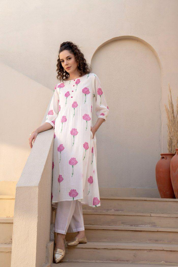 Premium Malmal Cotton Kurta set