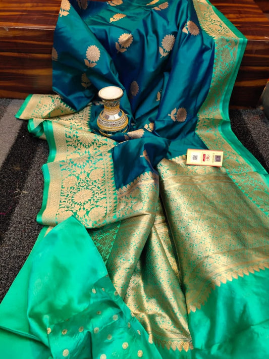 Banarasi Semi Mysori Silk Saree