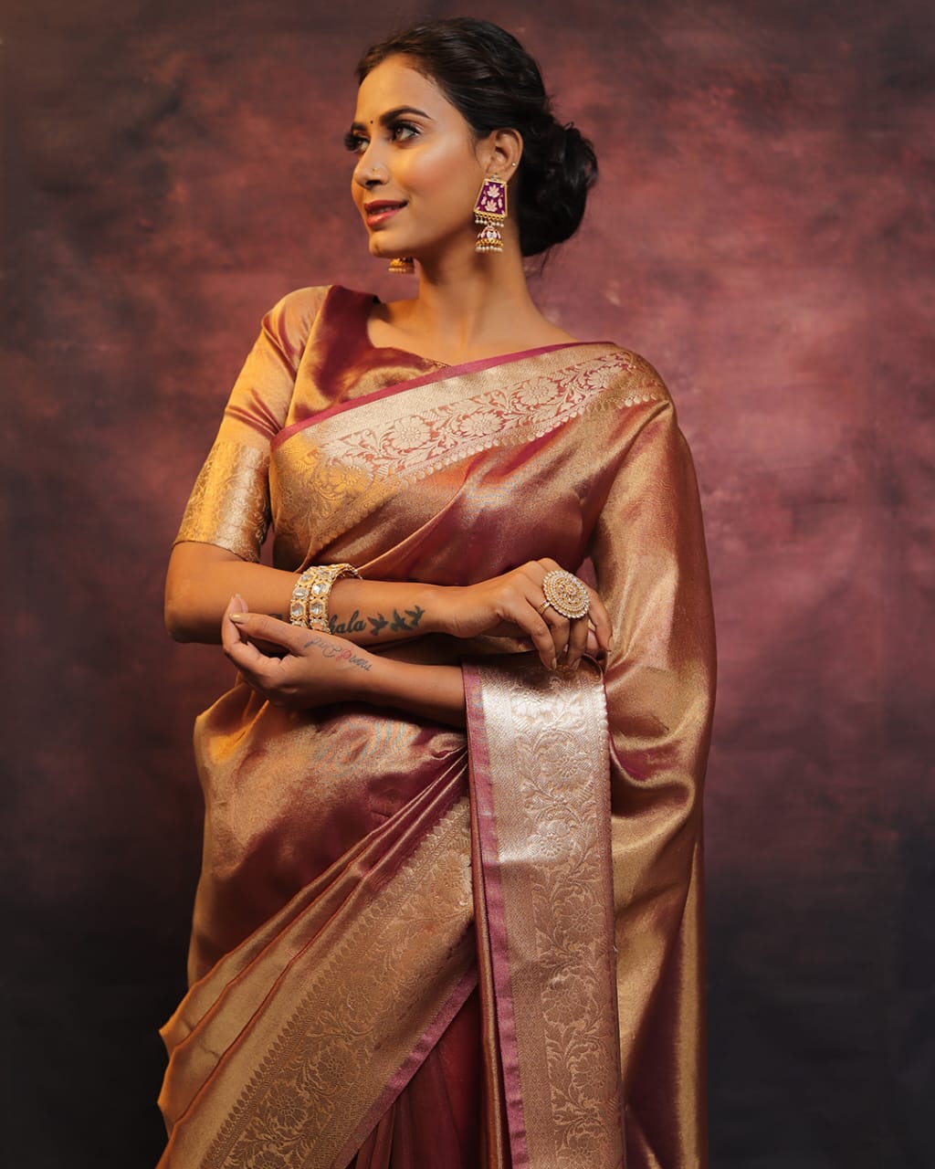 Benarasi Semi Tissue Saree