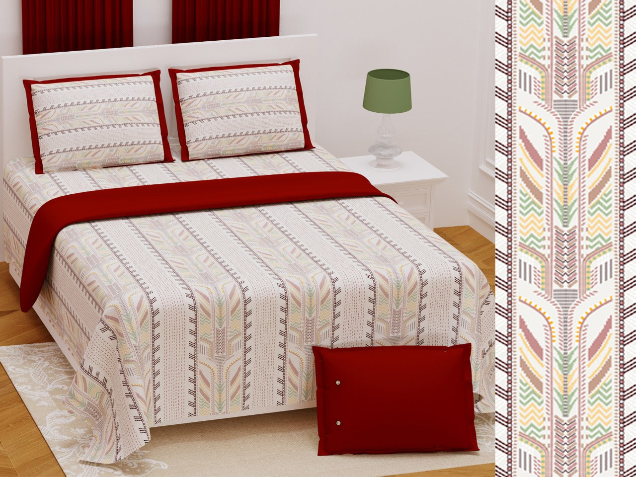 Pure Cotton Bedsheets (King Size)