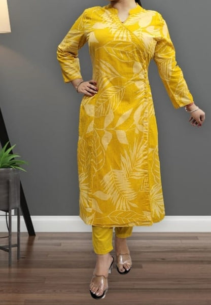 Angrakha Style Set (Yellow)