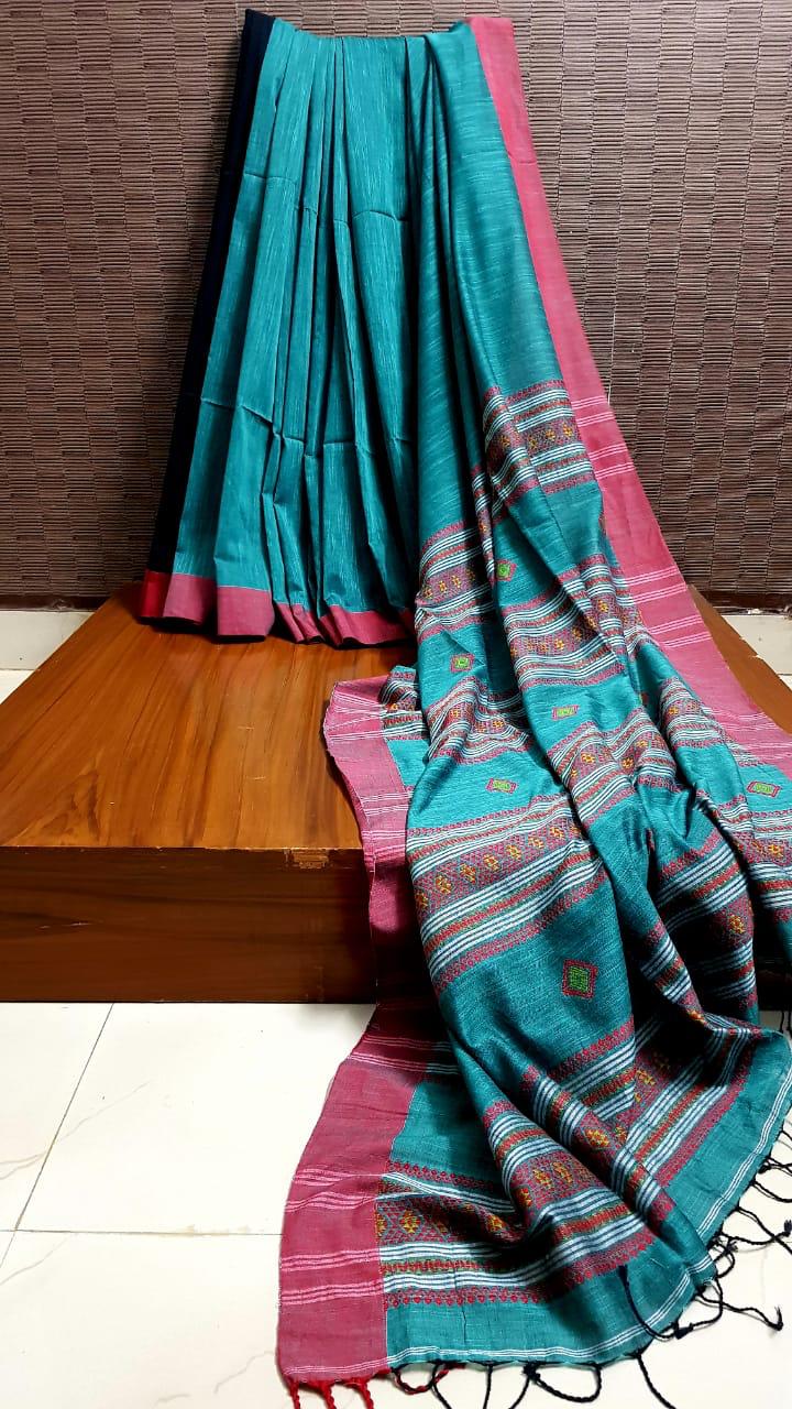 Pure Cotton Jamdani Saree