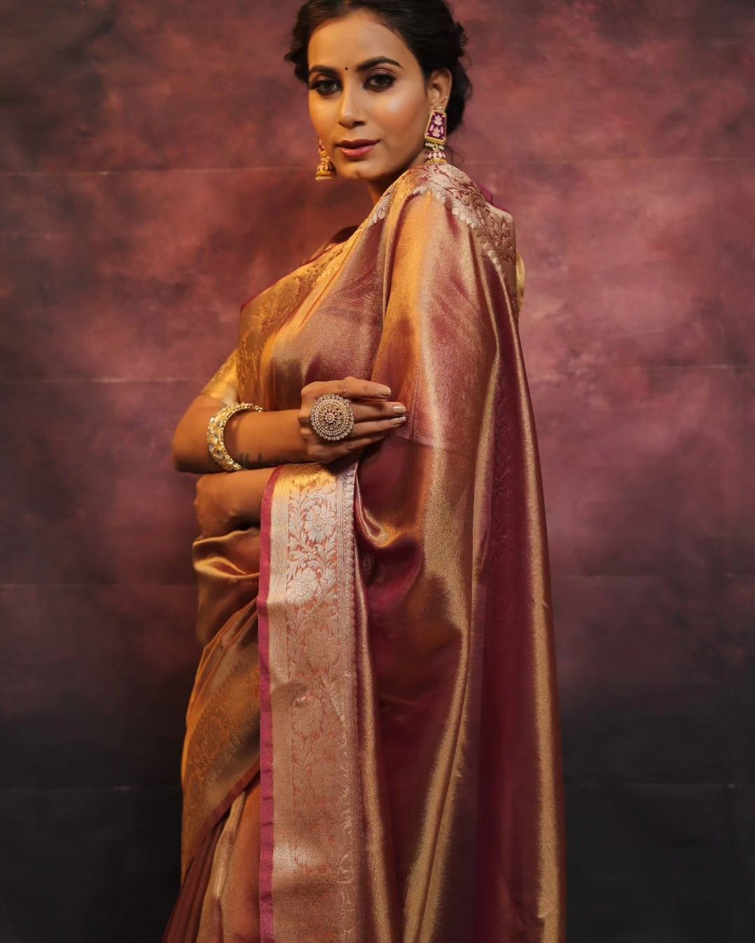 Benarasi Semi Tissue Saree