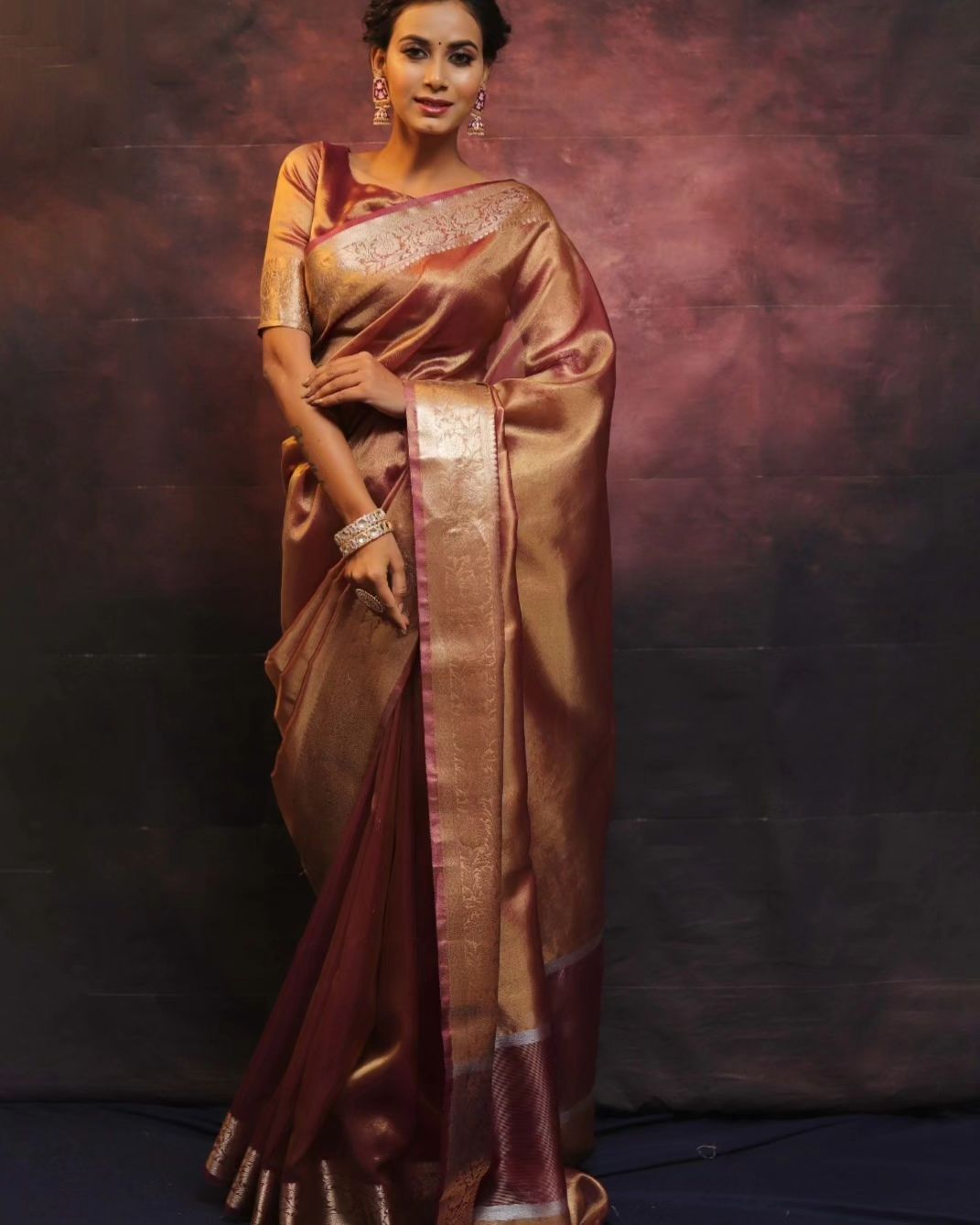 Benarasi Semi Tissue Saree