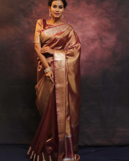 Benarasi Semi Tissue Saree