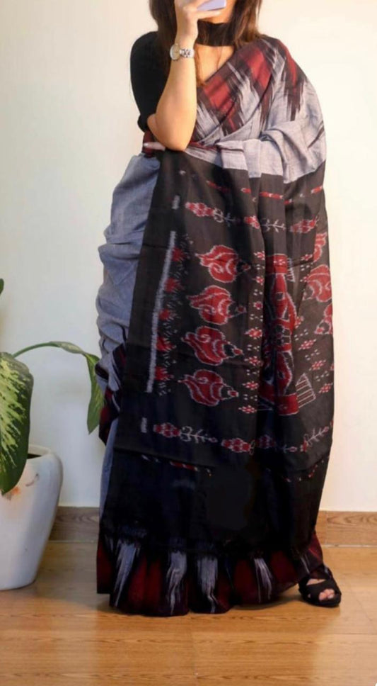 Sambalpuri Kotki Print Saree