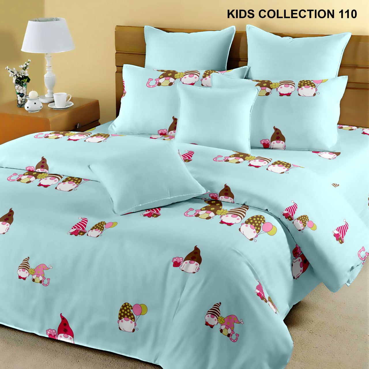 Pure Cotton Bedsheets (King Size) Kids Print