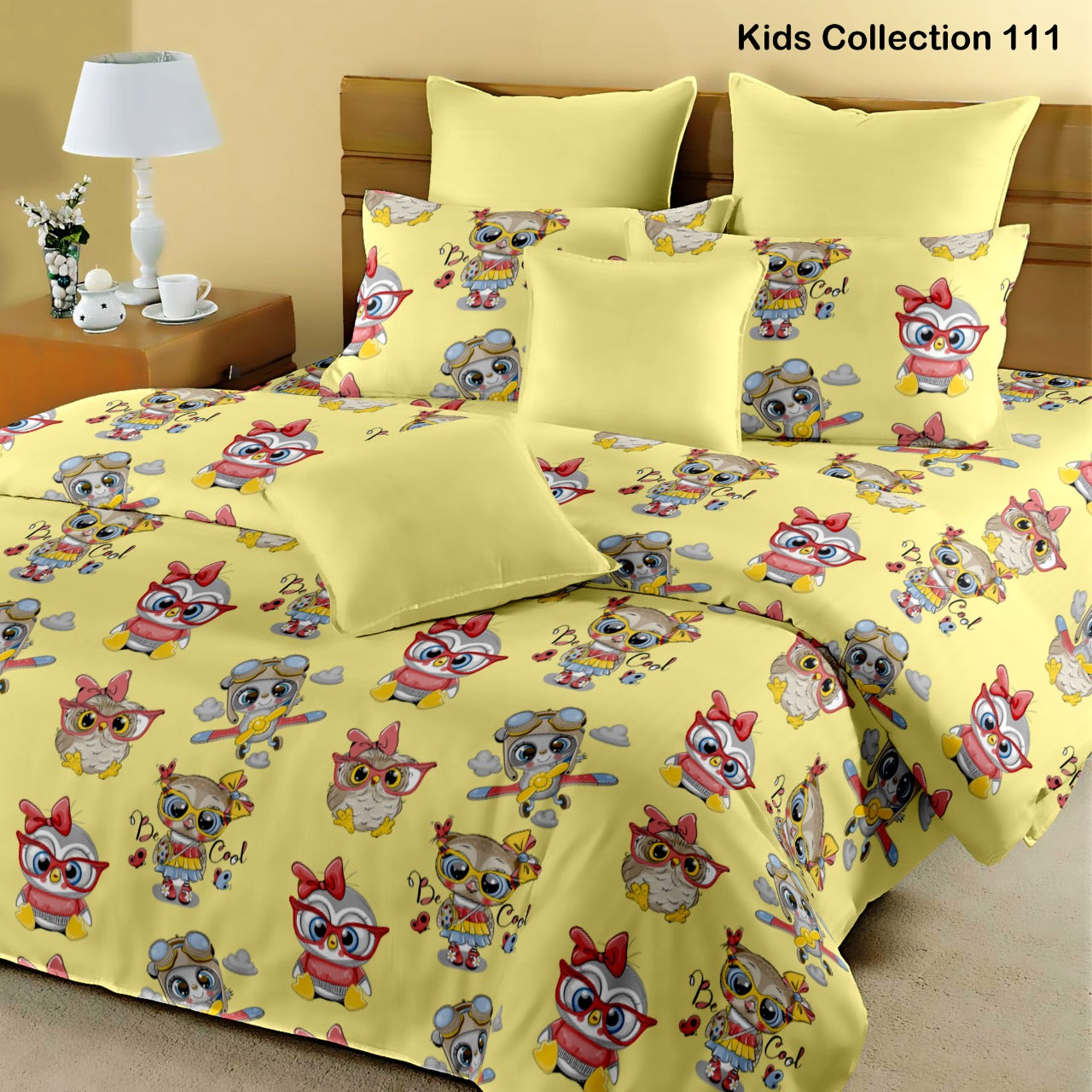 Pure Cotton Bedsheets (King Size) Kids Print