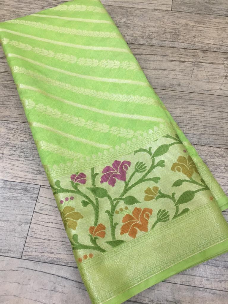 Chiffon Banarasi Saree