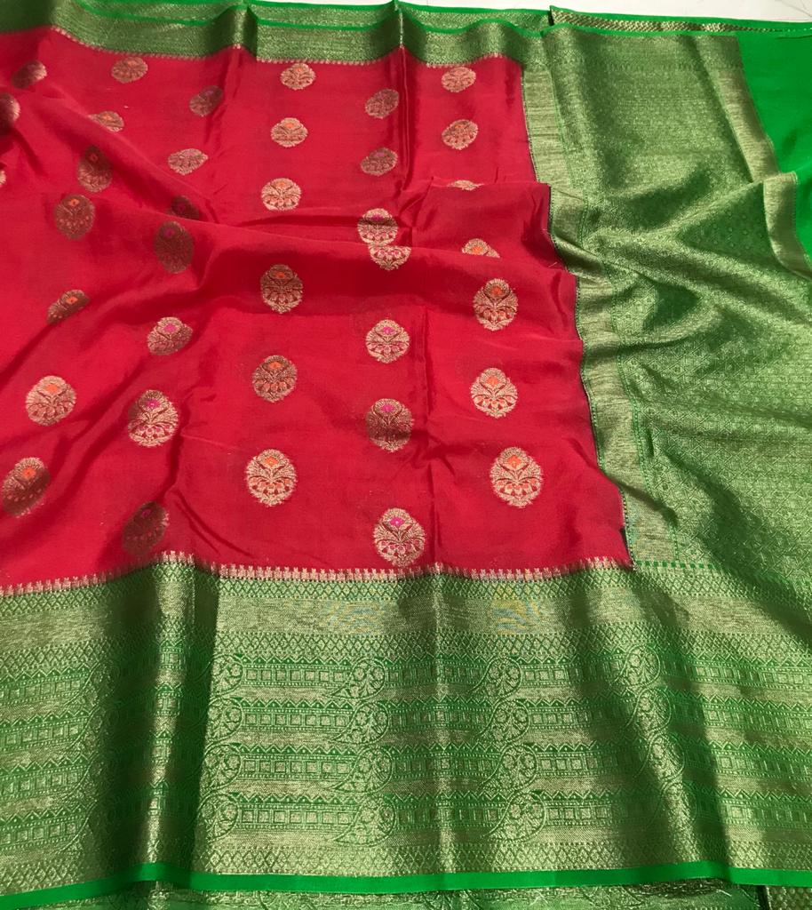 Banarasi Warm Silk Soft Saree