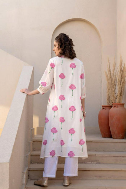 Premium Malmal Cotton Kurta set