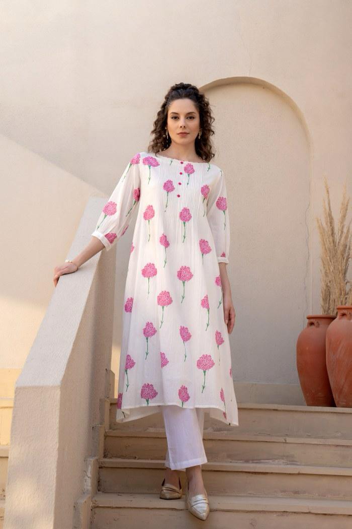 Premium Malmal Cotton Kurta set