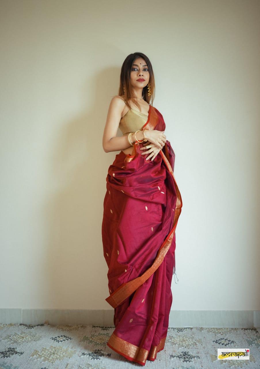 Maheshwari Design Saree